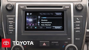 How-To: Audio Streaming on Display Audio with Entune® | Toyota