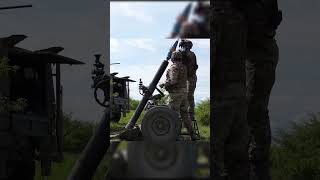 How Mortar Teams Train in Exercise Steadfast Defender | Live Fire Analysis #shorts  #military