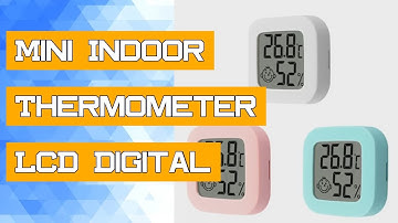 Mini Indoor Thermometer LCD Digital Temperature Room Hygrometer Gauge Sensor Humidity Meter Indoor T