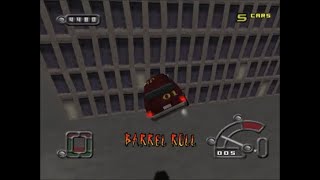 Destruction Derby RAW (PS1) - Skyscraper Infamous Glitch screenshot 4