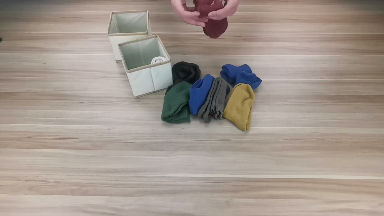 Drawer Organizer, 6 Set Foldable Underwear Drawer Organizer and Closet Dividers