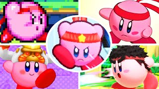 Evolution of Fighter Kirby (19962023)