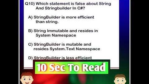 Daily C# MCQ Test (Day-10)🔥 | C# Interview Questions And Answers | #shorts | DotNetFacts by Aryan