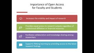 Open Access and Open Educational Resources