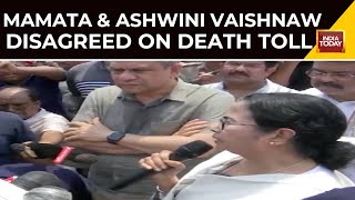 WB CM Mamata Banerjee And Railways Minister Ashwini Vaishnaw Disagreed On The Death Toll