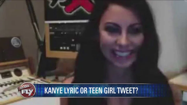 ON THE FLY Plays "Kanye Lyric Or Teen Girl Tweet"