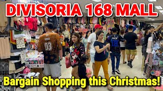 DIVISORIA MANILA - 168 MALL TOUR | Best Bargain Shopping Destination this Christmas! Philippines