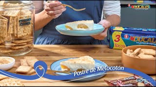 Postre de Melocotón 🍑 con galletas - Fácil y sin horno | Recetas de la Abuela