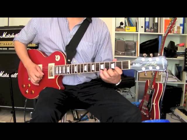 Fra tråd korrekt Epiphone Les Paul Standard Red Cardinal - YouTube