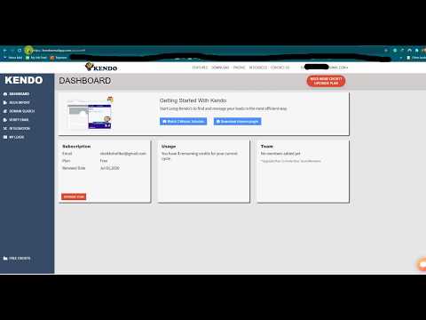 How to Log out kendo email finder extension | Log Out kendoemailapp | The Universal 360