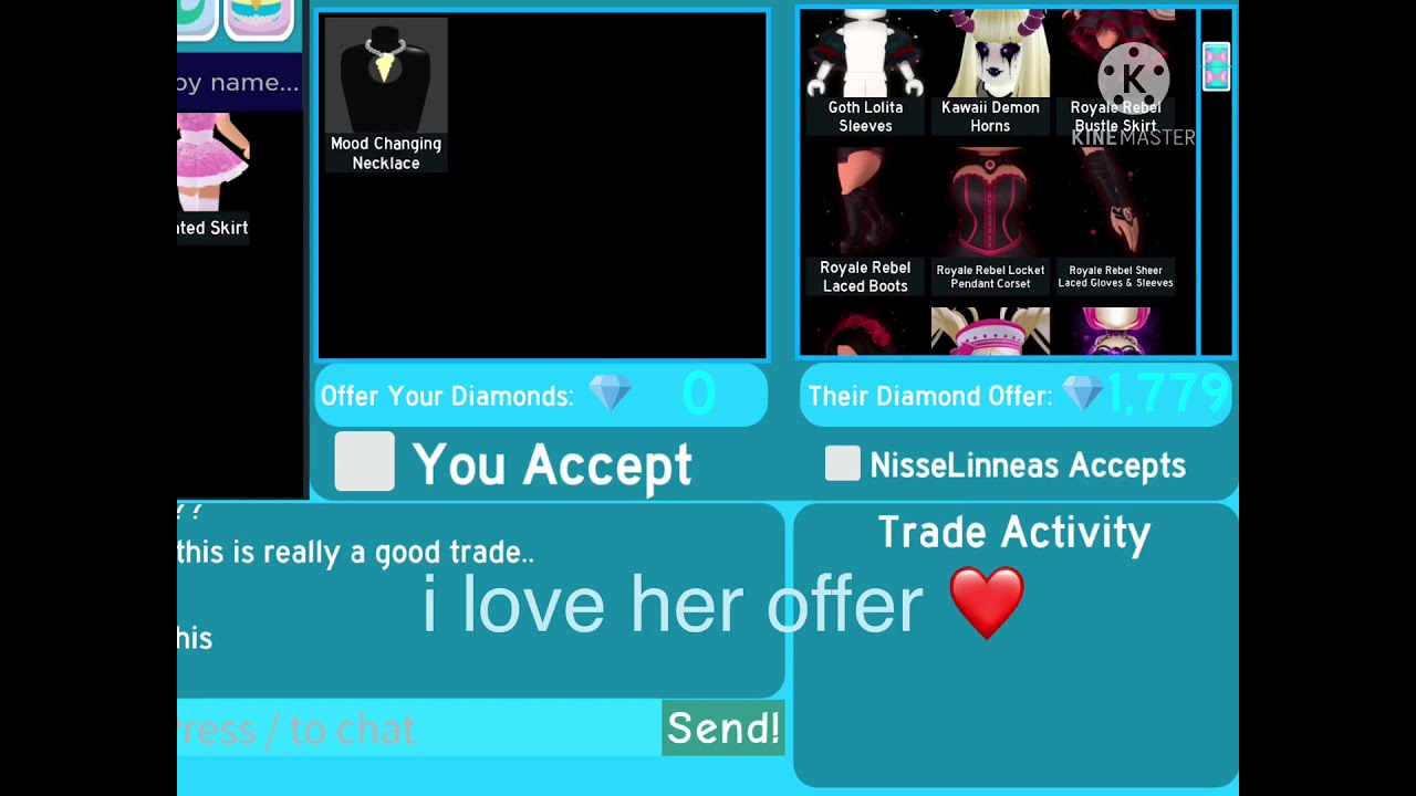 A offer for the mood changing necklace in royale high 😱 YouTube