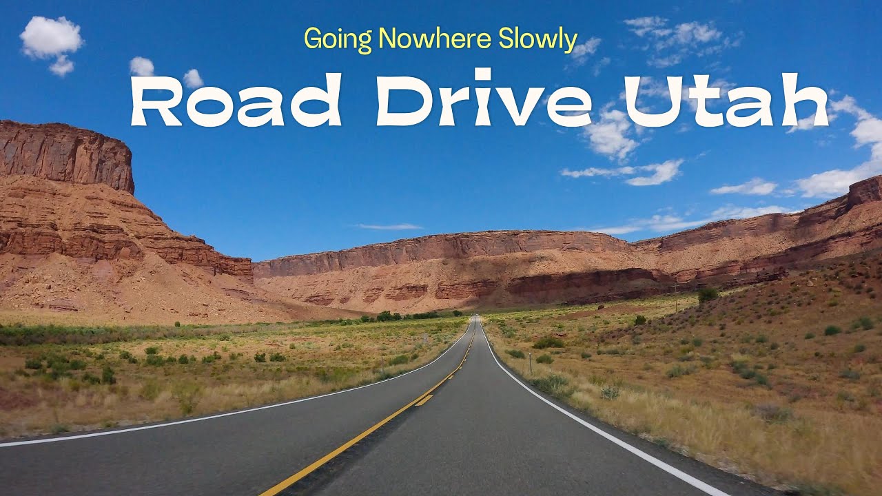 Going Nowhere Slowly Moab Utah in 4K