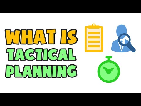 What is Tactical Planning | Explained in 2 min