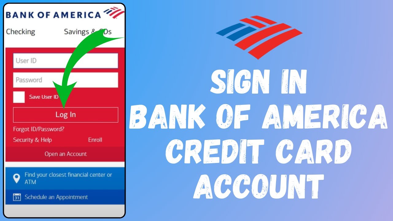 Bank Of America Credit Card Account Login 2024 | How To Login To Bank