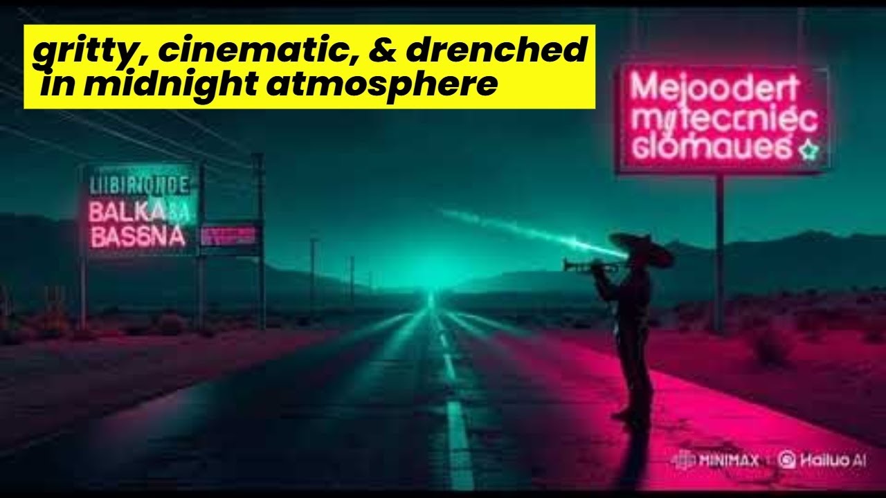 "Desert Pulse":  Neon Mariachi (Instrumental) – Cinematic Glitch Mariachi Hybrid