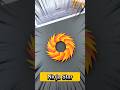 Ninja Star &ndash; 27 pieces, 15 seconds... and BOOM! #origamis #shortsvideo #viralshort #papercraft