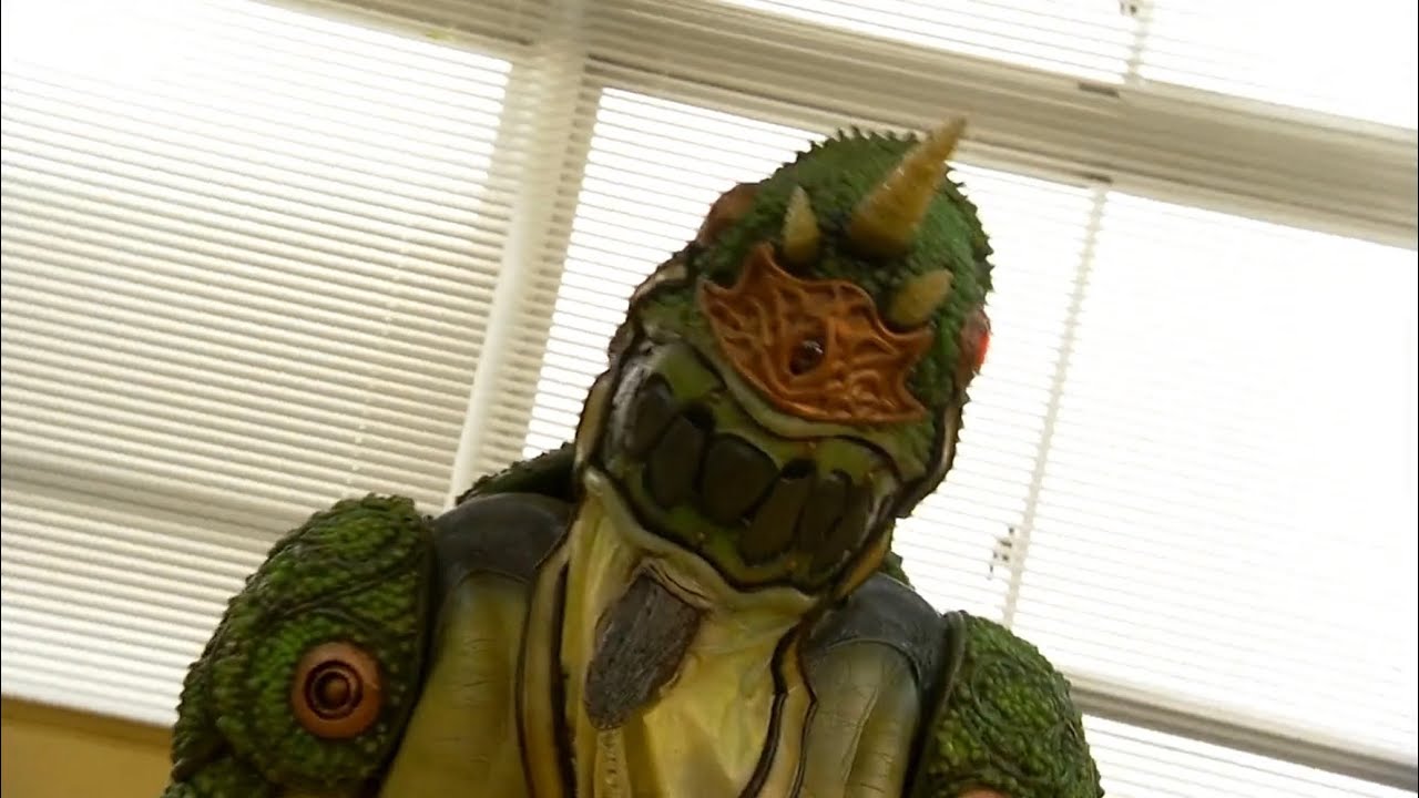 アマゾナイトジオード龍亀 Chameleon Zodiarts - All Powers from Fourze - YouTube