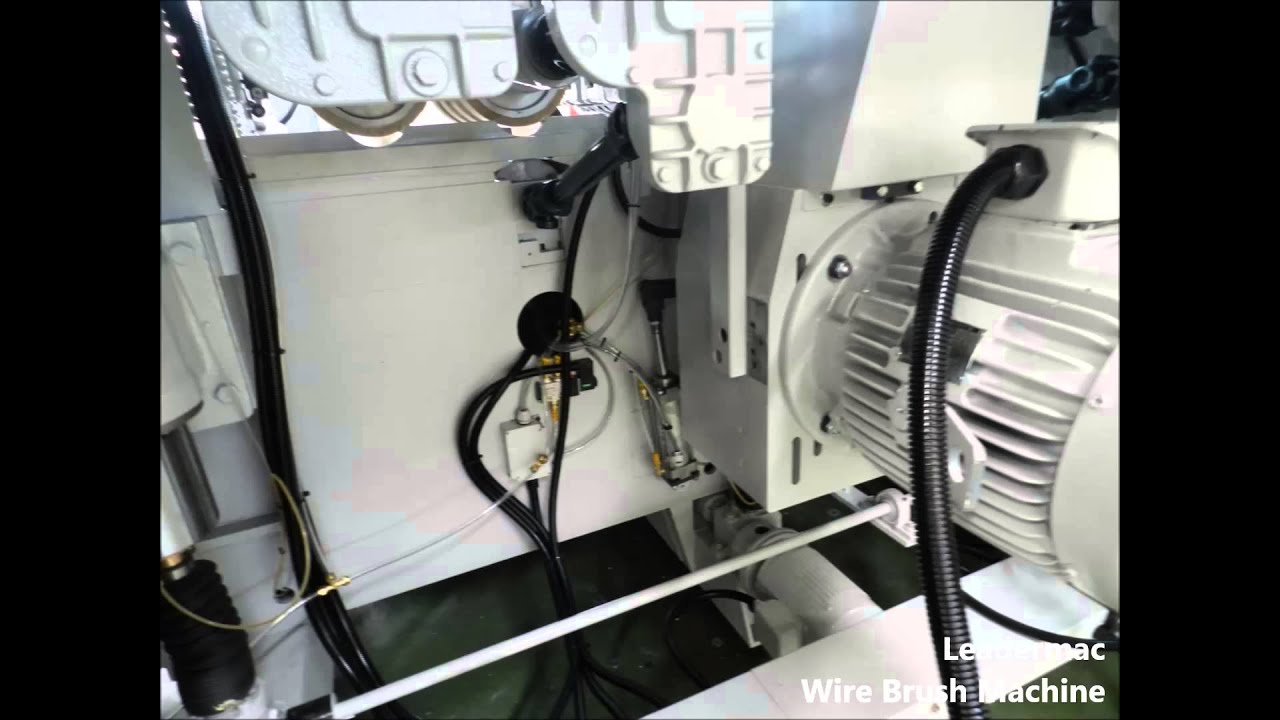 New Leadermac Wire Brush Machine