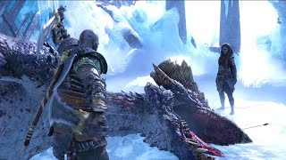 God Of War Ragnarok| Pale One Dragon And Raven Keeper Boss Fight 4K| Give Me God Of War