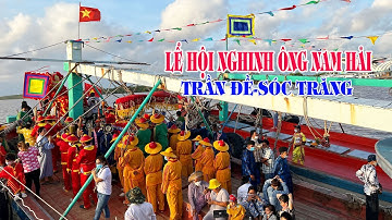 Xem cận cảnh Lể Hội Nghinh Ông Nam Hải của ngư dân biển Trần Đề Sóc Trăng 2022 | HQV