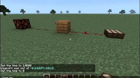 Minecraft: How To Make A Redstone Lamp Turn On At Night