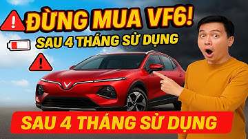 ĐỪNG MUA VINFAST VF6 TRƯỚC KHI XEM VIDEO NÀY!!! | Review VF6 Sau 4 Tháng Sử Dụng Thực Tế