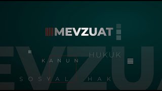 Mevzuat 5. Bölüm Kamil Özgen 