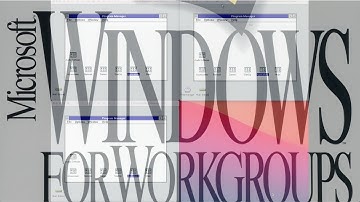 Windows for Workgroups 3.11 Demo with File, Print and Email Services