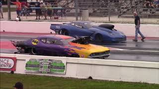 Snowbird Outlaw Nationals Saturday Heads Up Qualifying \& Jet Cars \& Trucks Night of Fire Bradenton