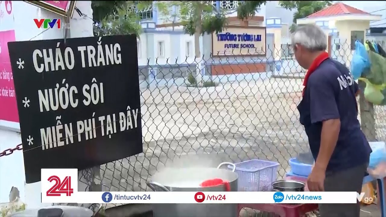 ⁣Nồi cháo miễn phí của ông xe ôm già | VTV24