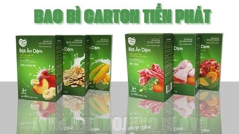 Địa chỉ bán hộp carton in offset giá tốt tại TPHCM mới nhất 2024