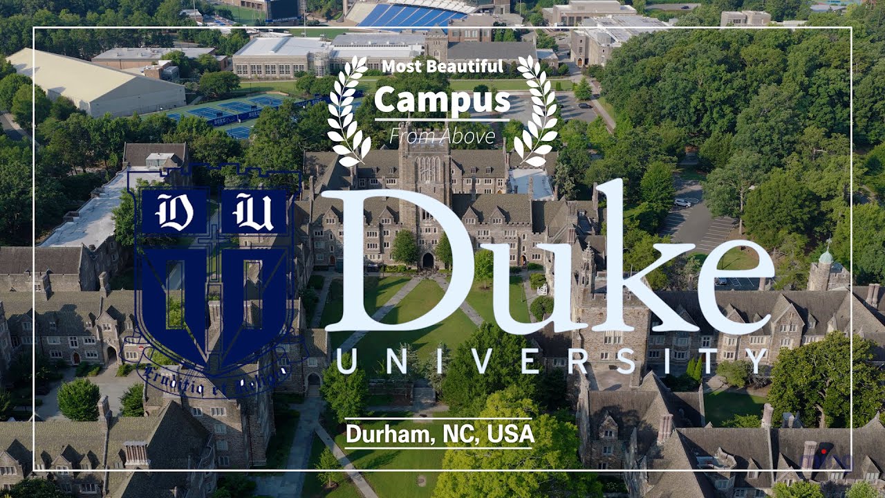 USA🇺🇸- Duke University l Beautiful Gothic-Style Campus Tour l Durham, North Carolina l 4K60p Drone