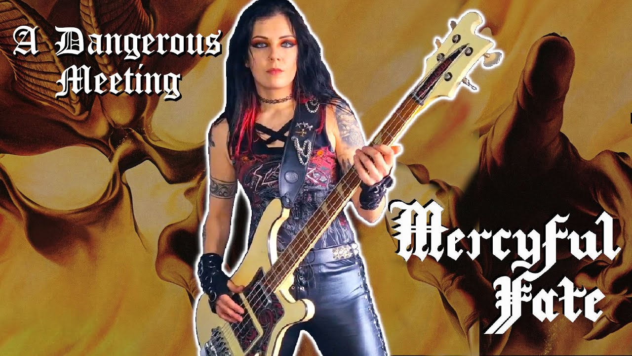 A Dangerous Meeting - Mercyful Fate [Bass Playthrough by Becky Baldwin]