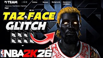 *NEW* HOW TO GET TAZ FACE GLITCH AFTER PATCH IN NBA 2k26!