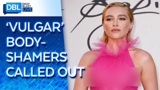 Florence Pugh Claps Back at Body-Shaming Trolls: "I'm Fully Aware of My Breast Size"