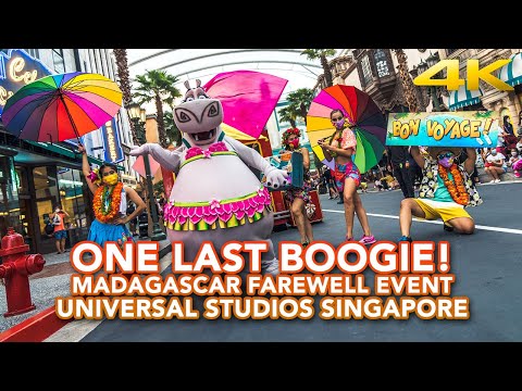 ONE LAST BOOGIE! Madagascar farewell event at Universal Studios Singapore