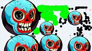 Agar.io Tricky Take Over Solo Destruction Agario Best Moments!