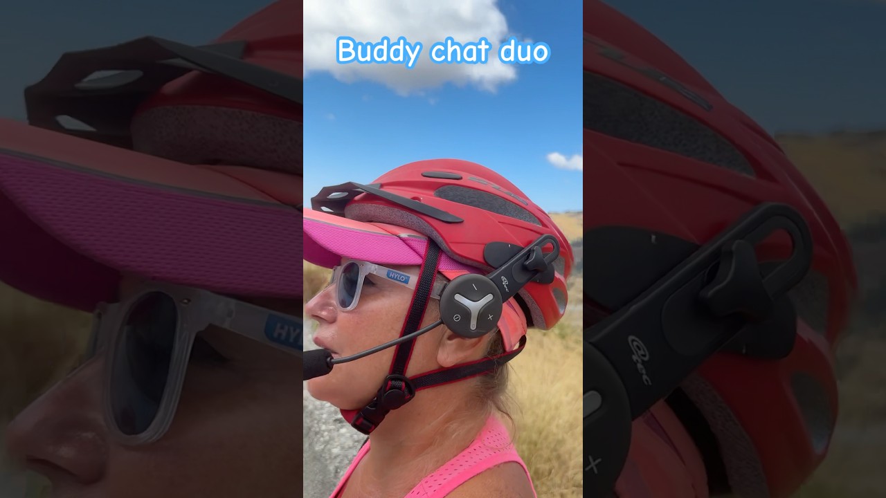 Buddy chat duo 😎.Наушники для велосипедного общения.