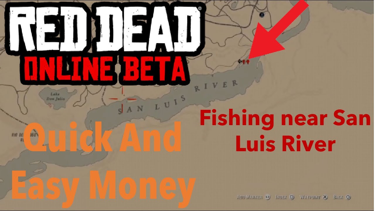 How to Earn Quick and Easy Money in Red Dead Online (Fishing near San