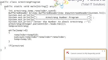 How to check Armstrong Number Program to get Input using BufferedReader class in Java