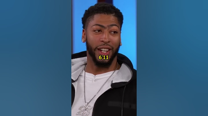 The reason why Anthony Davis doesn't like his height🤯
