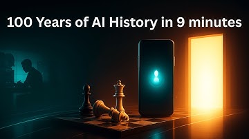 100 years of AI history in 9 minutes
