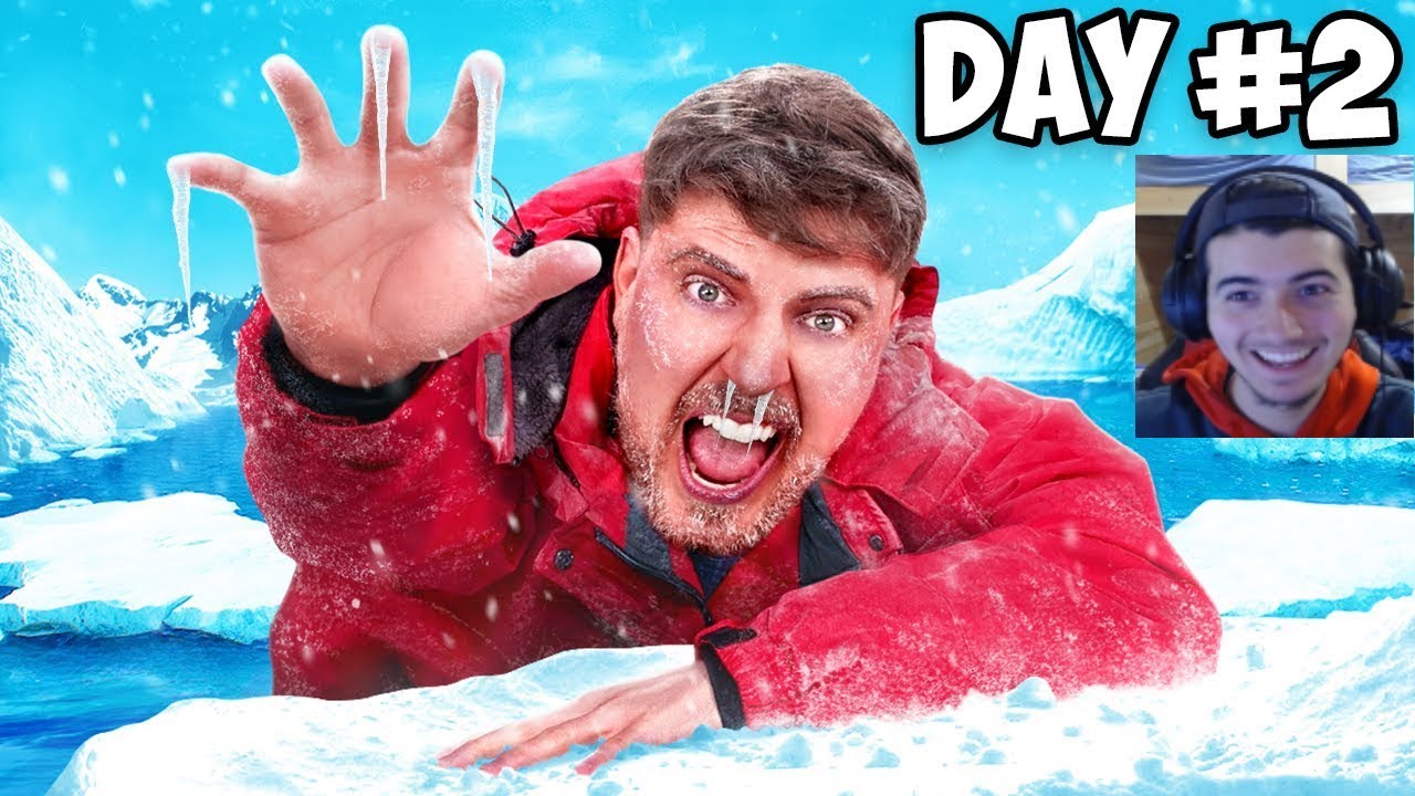 Mrbeast I Survived 50 Hours In Antarctica Reaction!
