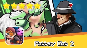 Robbery Bob 2 Secret Agent Suit Day14 Walkthrough Recommend index five stars