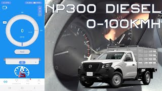 Nissan NP300 Diesel 0 a 100kmh (0-62MPH) a nivel del mar by Andres Salazar Autos 559 views 2 months ago 2 minutes, 52 seconds