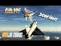 DCS: How the F/A-18C Hornet Can kill the Mirage 2000C in a Dogfight.