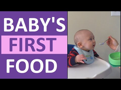 Video: Baby's First Food