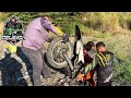 River crossing na walang water  yearend trail