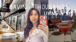 living in nyc on a BUDGET *how much i save will shock you*