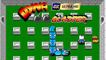 Dyna Blaster (Bomberman) | Round 1 | Playthrough PC DOS 4K